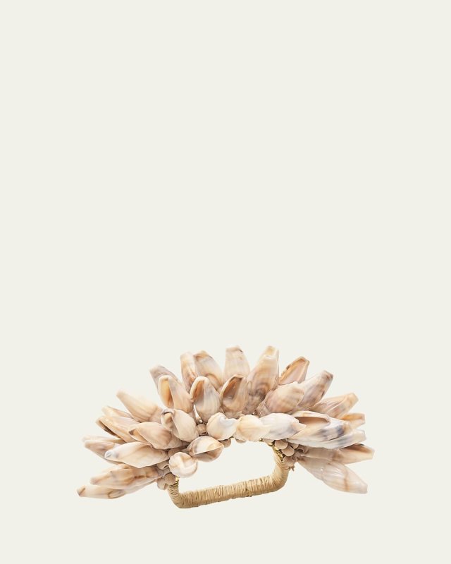 Shell Fringe Napkin Ring